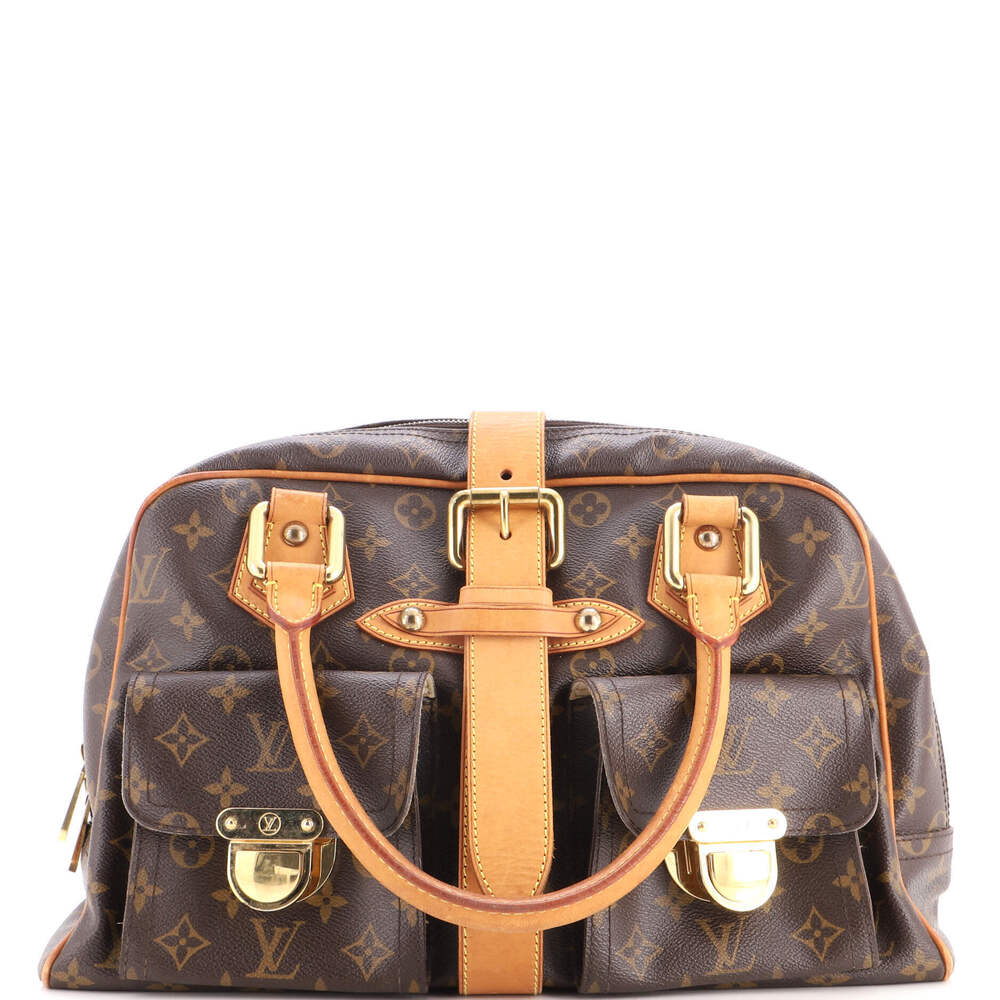 Louis Vuitton GM Manhattan Handbag Monogram Canvas